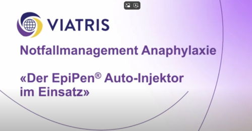 NOTFALLMANAGEMENT ANAPHYLAXIE